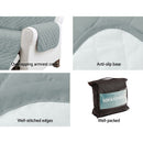 Artiss Sofa Cover Couch Covers 3 Seater Easy to Clean Grey