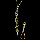 Silver Crystal “SEXY” Pendant Charm – Rhinestone Necklace & Phone Strap Accessory