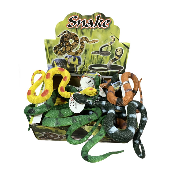 4x Rubber snakes - NuSea