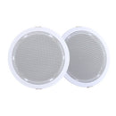 2 x 6" In Ceiling Speakers Home 80W Speaker Theatre Stereo Outdoor Multi Room