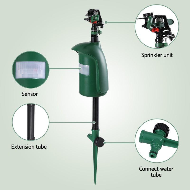 Gardeon Snake Repeller Outdoor Water Sprinkler Animal Deterrent