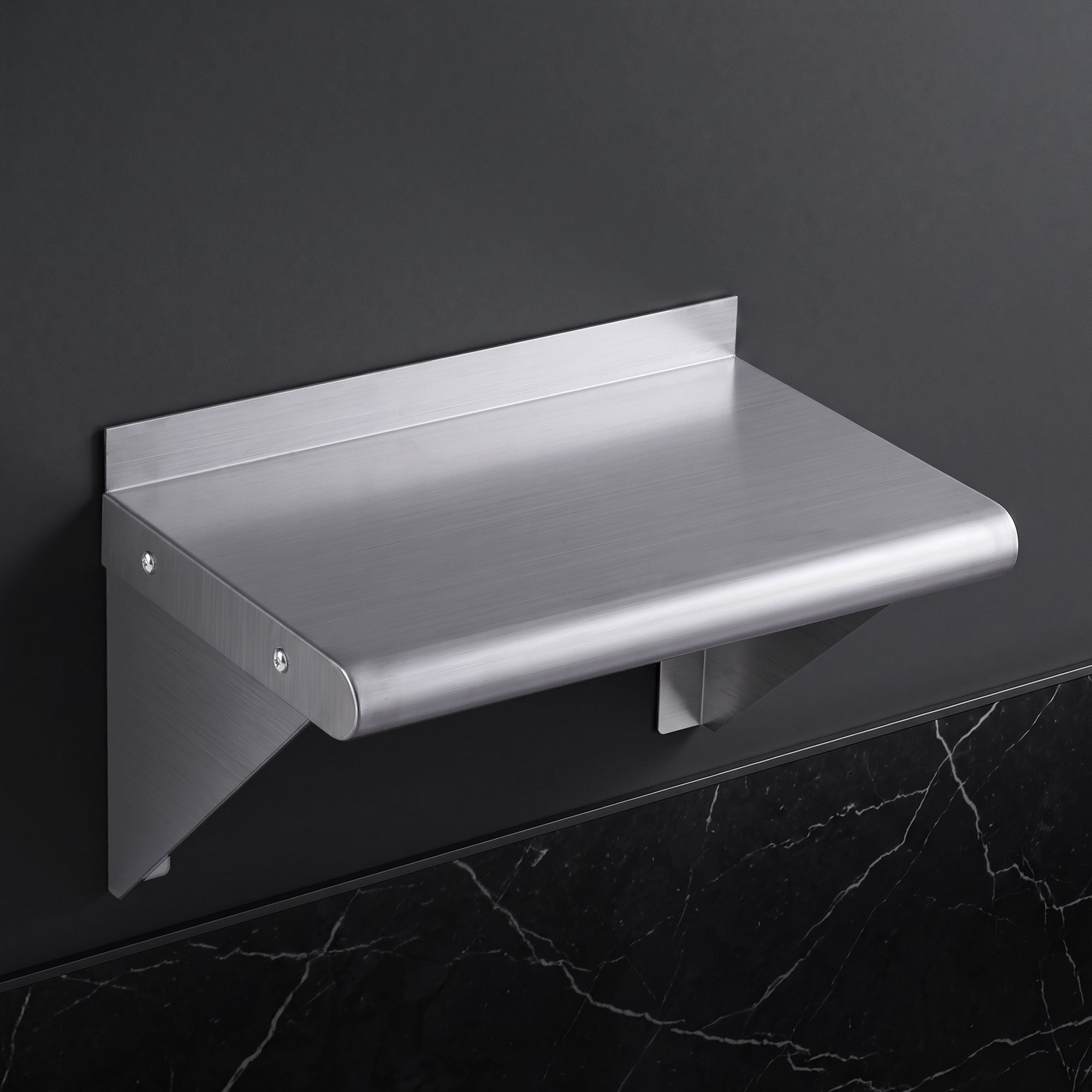 Cefito 410 x 250mm 430 Stainless Steel Compact Kitchen Wall Shelf
