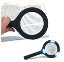 LED Magnifying Glass with COB Light – 250 Lumens, Glass Lens, Ergonomic Handle