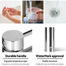 Cefito Bathroom Basin Mixer Tap Round Brass Faucet Vanity Laundry Chrome