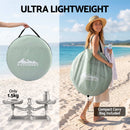Weisshorn Pop Up Beach Tent UPF 50+ Sun Shade Shelter 2-3 Person Camping