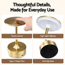 Artiss Gold Touch Table Lamp, Warm to Cool White LED, Dimmable 3000-6000K 24 LEDs, Type-C
