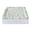 Giselle Bedding 5cm Pillowtop Mattress Topper 1000GSM Thick Soft Bamboo Cooling Pad for Back Pain Relief & Guest Bed, Washable Overfilled Cover with 45cm Deep Pocket King