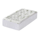 Giselle Bedding 5cm Pillowtop Mattress Topper 1000GSM Thick Soft Bamboo Cooling Pad for Back Pain Relief & Guest Bed, Washable Overfilled Cover with 45cm Deep Pocket King Single