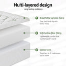 Giselle Mattress Topper 5cm Pillowtop toppers Bamboo Queen