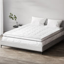 Giselle Bedding Pillowtop Mattress Topper 5cm Thick Mattress Pad for Back Pain Relief & Old Beds Machine Washable 500GSM Breathable Protector King