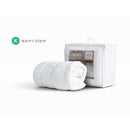 Giselle Bedding Pillowtop Mattress Topper 5cm Thick Mattress Pad for Back Pain Relief & Old Beds Machine Washable 500GSM Breathable Protector King