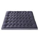 Giselle Bedding 5cm Pillowtop Topper Bamboo Polyester Blend Fibre Pad for Back Pain Relief Washable Overfilled Bed Protector 500GSM King