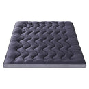 Giselle Bedding 5cm Pillowtop Topper Bamboo Polyester Blend Fibre Pad for Back Pain Relief Washable Overfilled Bed Protector 500GSM Queen