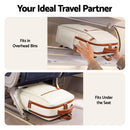 Wanderlite 20L Travel Laptop Backpack Carry On Work Bag with USB Port for Airlines Outdoor Business Beige