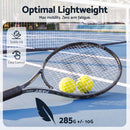 Everfit 27 Inch Tennis Racket Lightweight Racquet for Beginner Adult Players Black