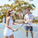 Everfit 27 Inch Tennis Racket Set of 2 Pack 27 Inch Lightweight Cushioned Grip Gold