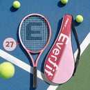 Everfit 27 Inch Tennis Racket Lightweight Racquet for Beginner Adult Players Pink
