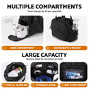 Everfit Tennis Tote Bag Gym Bag Sports Duffle Bags Holds 2 Rackets Black
