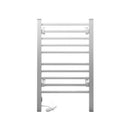 Devanti Electric Heated Towel Rail Rack 10 Bars Freestanding Clothes Dry Warmer
