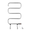 Devanti Electric Heated Towel Rail Rack 5 Bars Freestanding Clothes Dry Warmer