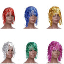 Party tinsel wig-assorted colour