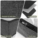 Artiss Under Bed Shoe Storage Containers X2 Box Organiser 12 Pairs Fabric Grey