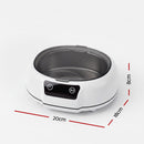 Devanti Ultrasonic Cleaner 700mL 48kHz Jewellery Cleaning Machine with Stainless Steel Tank White