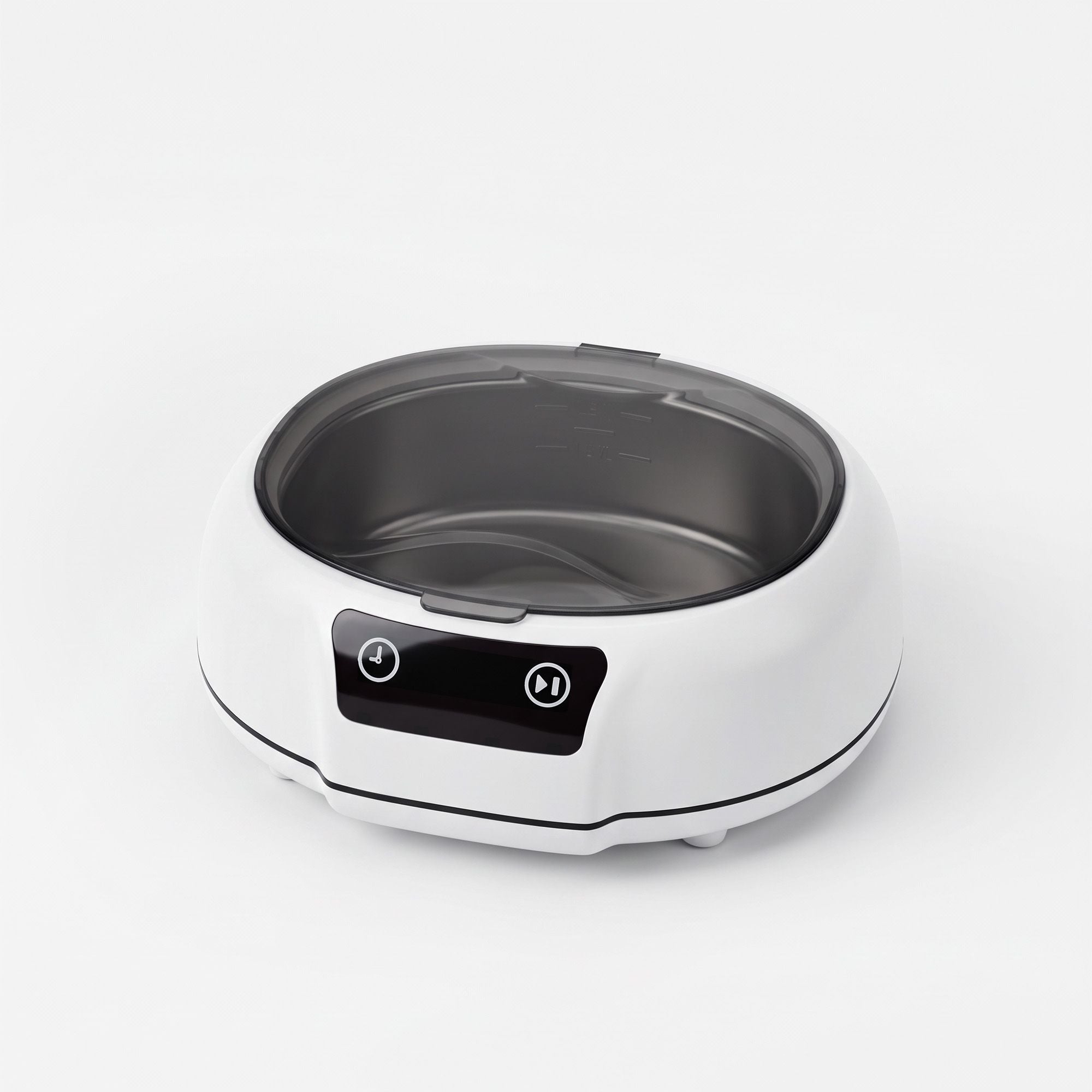 Devanti Ultrasonic Cleaner 700mL 48kHz Jewellery Cleaning Machine with Stainless Steel Tank White