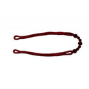 Burgundy Beaded Rope Curtain Tieback