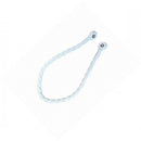 Magnetic weaved rope tieback White