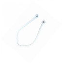 Magnetic weaved rope tieback Off White