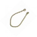 Magnetic weaved rope tieback Linen