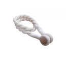 Magnetic weaved rope tieback Natural