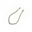 Magnetic weaved rope tieback Linen