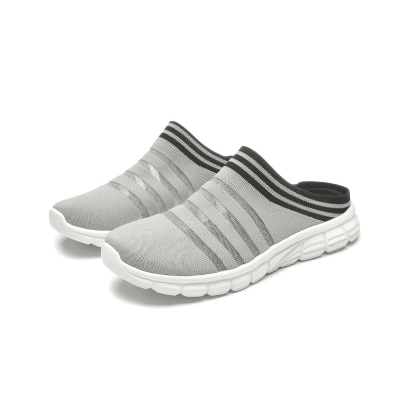 MEN'S BIRD'S NEST HALF-SANDALS  4555 - MEN - Grey / AUS Ladies9.5/Men7.5/EU41/25.5cm