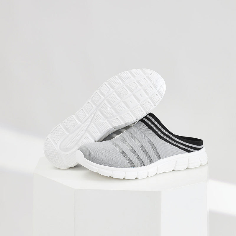 MEN'S BIRD'S NEST HALF-SANDALS  4555 - MEN - Grey / AUS Ladies11/Men9/EU43/26.5cm