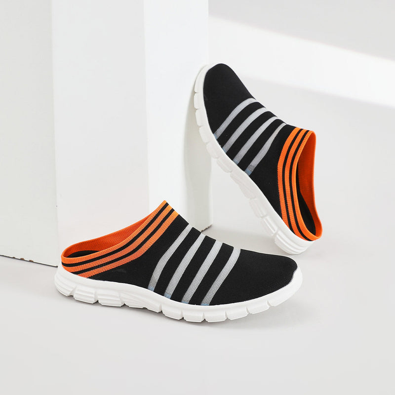 MEN'S BIRD'S NEST HALF-SANDALS  4555 - MEN - Orange / AUS Ladies9.5/Men7.5/EU41/25.5cm