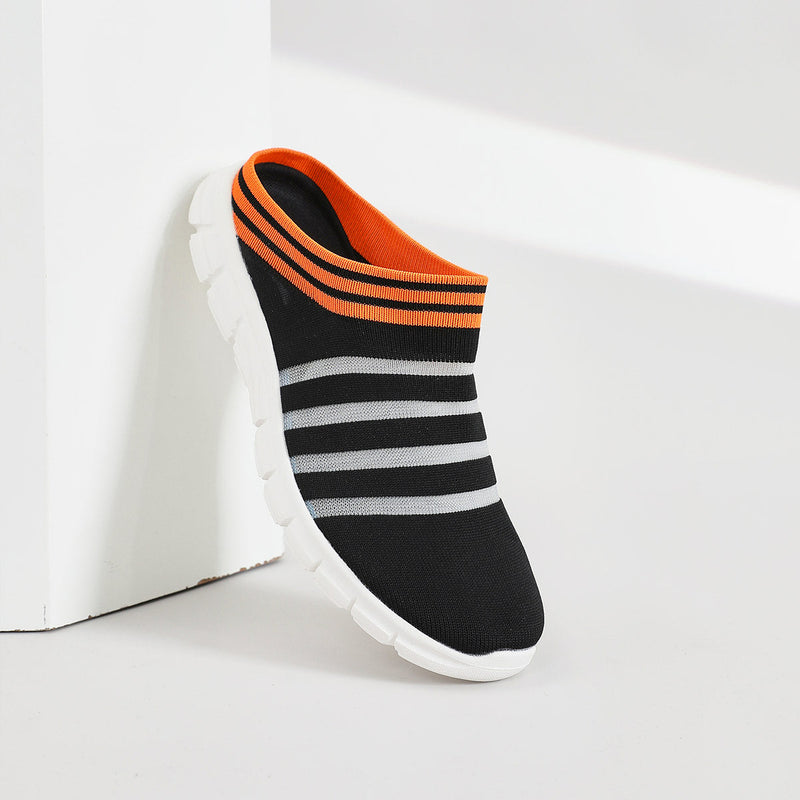 MEN'S BIRD'S NEST HALF-SANDALS  4555 - MEN - Orange / AUS Ladies12/Men10/Eu44/27cm