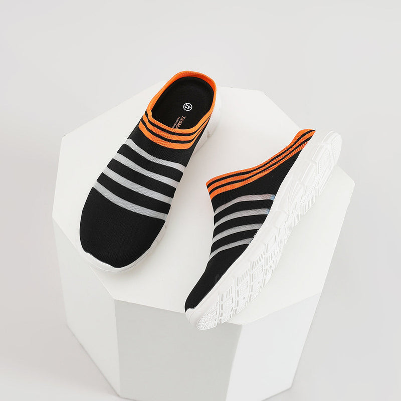 MEN'S BIRD'S NEST HALF-SANDALS  4555 - MEN - Orange / AUS Ladies12/Men10/EU44/27.5cm