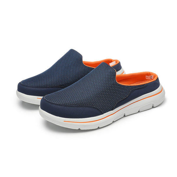 LIGHTWEIGHT UNISEX HALF-SLIPPERS 4558 - MEN - Orange / AUS Ladies9/Men7/Eu40/25.6cm