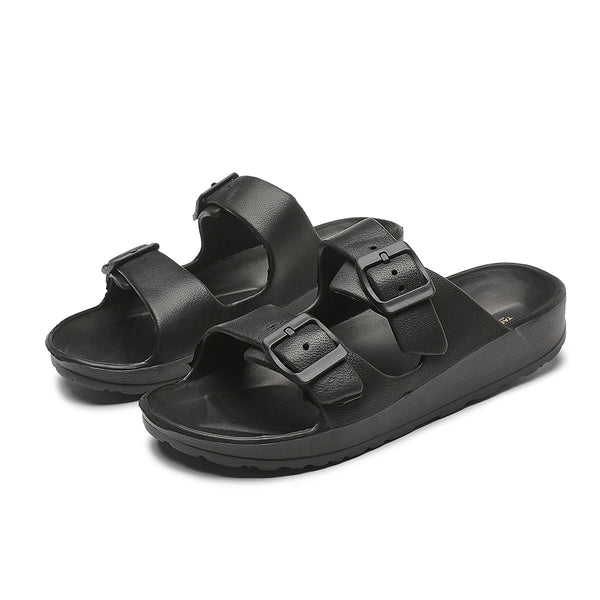 UNISEX BEACH SLIDES 0099 - MEN - Black / AUS Ladies9.5/Men7.5/EU41/25.5cm