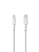 Aukey Circlet CL 1m Silicone USB-C to Lightning Cable White (CB-SCL1)