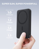 Aukey MagLinnk 6700mAh Magnetic Wireless Charging Power Bank (PB-MS01)