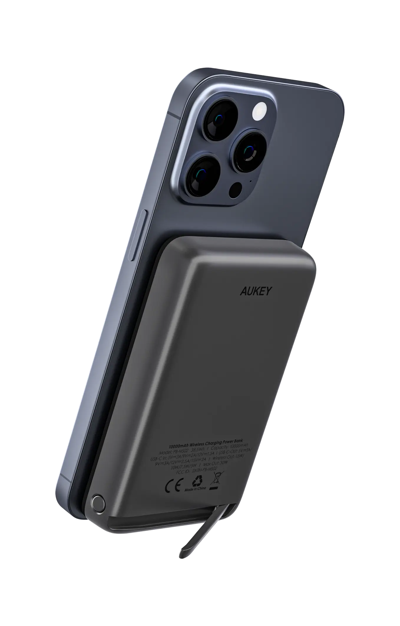 Aukey MagLinnk 10000mAh Magnetic Wireless Charging Power Bank (PB-MS02)
