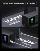 Aukey Sprint X 27.6K 140W 27,600mAh Portable Power Bank with PD3.1 (PB-Y45)