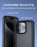 Aukey Urban Guard Elite Magnetic Hard-Shell iPhone 15 Pro Phone Case - Dark Gray (UG10C)