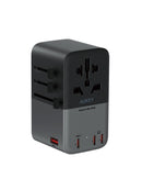 Aukey Travel Mate 100W GaN Universal Adapter with USB ports (PA-TA09A)