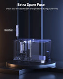 Aukey Travel Mate 100W GaN Universal Adapter with USB ports (PA-TA09A)