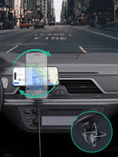 Aukey MagFusion Dash Pro Qi2 Magnetic Fast Wireless Charging Phone Mount with Active Cooling (HD-MC13A)