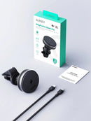 Aukey MagFusion Dash Pro Qi2 Magnetic Fast Wireless Charging Phone Mount with Active Cooling (HD-MC13A)